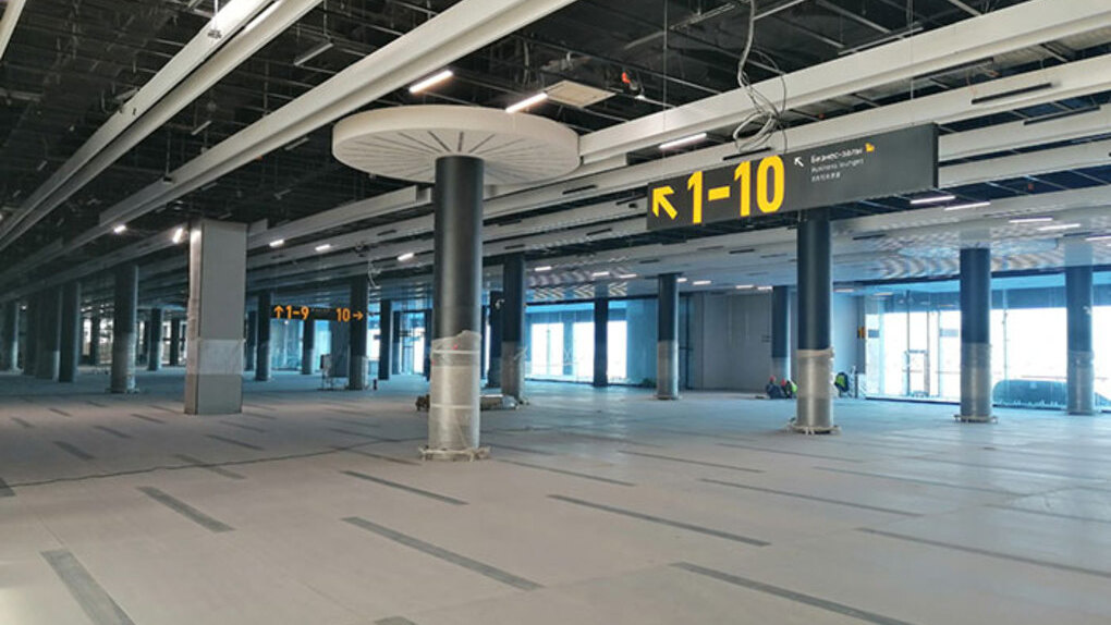 В новосибирском аэропорту Толмачёво откроют новый терминал к середине марта 2023 года