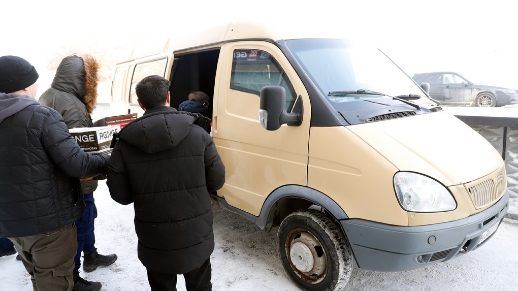 На Донбасс отправили ещё одну гуманитарную помощь для мобилизованных новосибирцев
