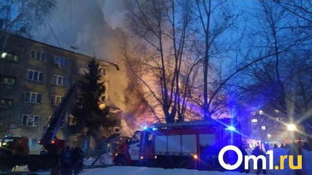 В Омской пятиэтажке при пожаре погибла 62-летняя женщина