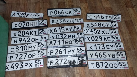 После мощного ливня омичи начали в четыре раза чаще обращаться за восстановлением номеров машин