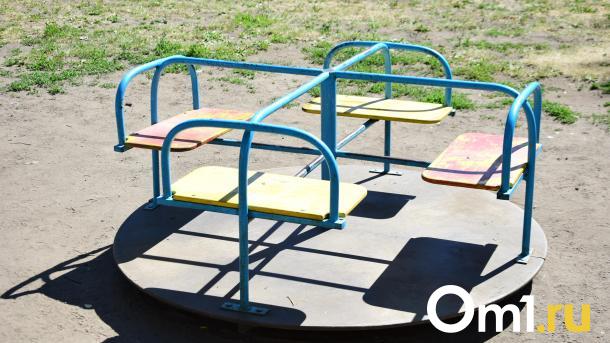 Омская полиция ищет мать, которая выгуливала ребёнка на поводке