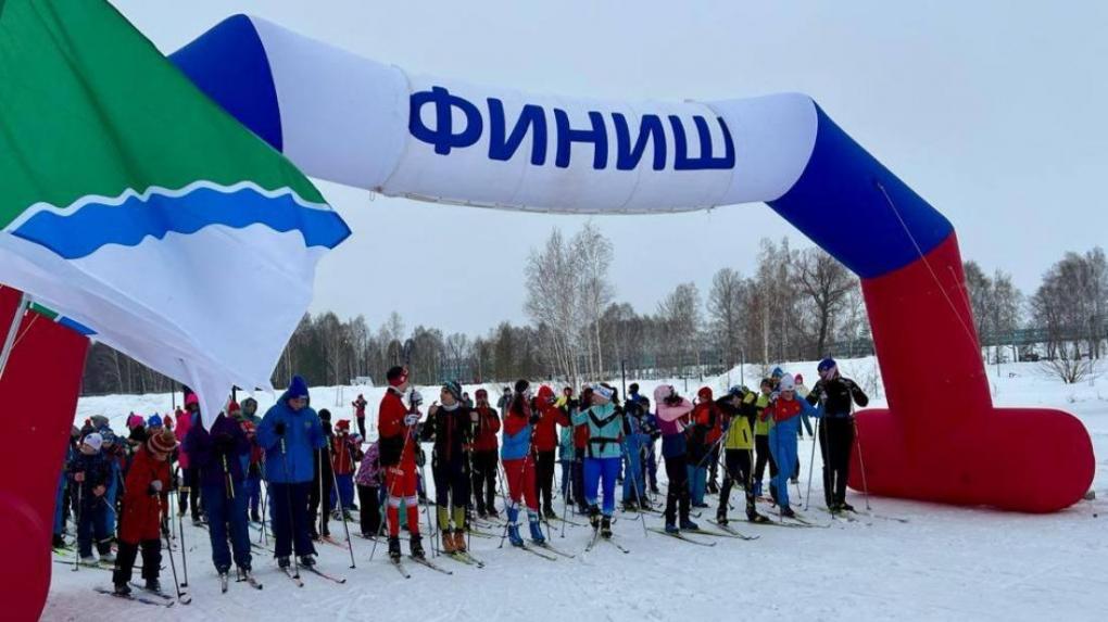 Новую лыжню открыли в новосибирском парке «Арена»