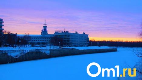 Ледостав на Иртыше установился в Омске с опозданием на 18 дней