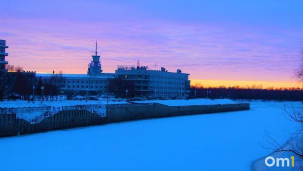 Ледостав на Иртыше установился в Омске с опозданием на 18 дней