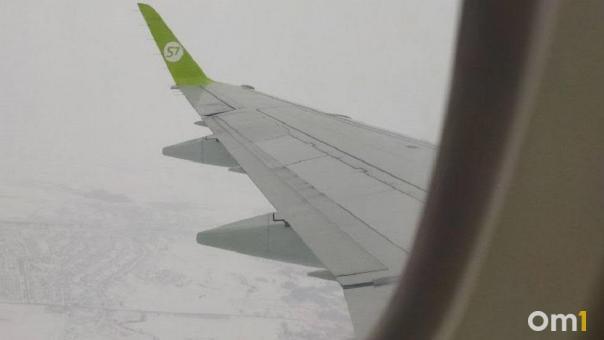 Летевший в Новосибирск самолёт подал сигнал бедствия из-за малого остатка топлива
