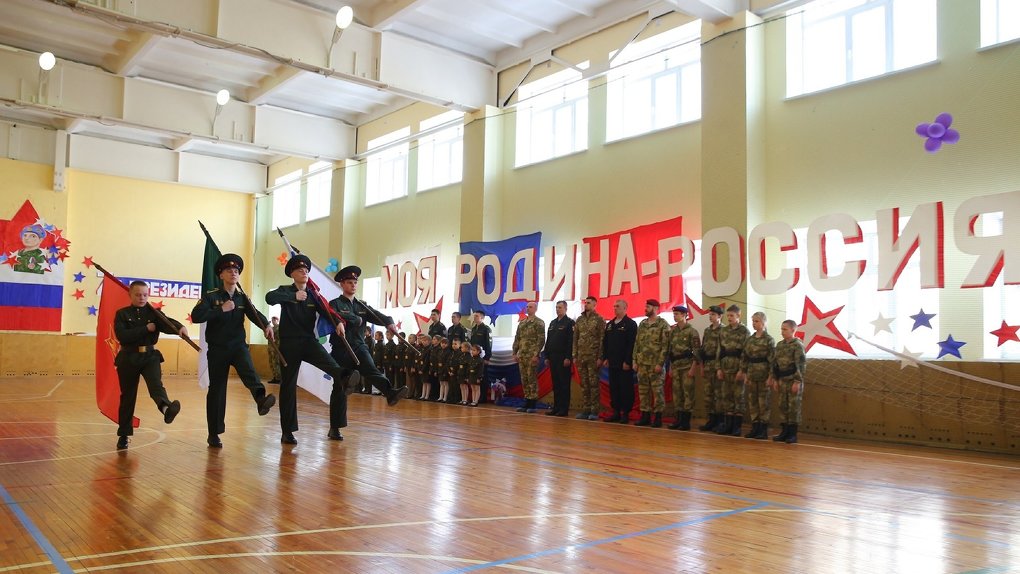 Воспитанники новосибирского центра Тёплый дом вступили в ряды движения Гвардейская смена