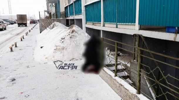 Труп девушки на перилах обнаружили возле новосибирской многоэтажки