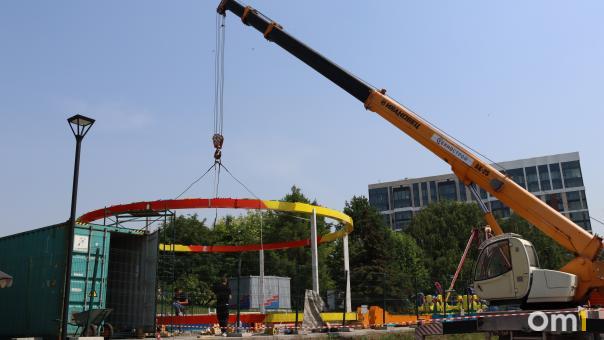 В Новосибирске на Михайловской набережной появится цепочная карусель