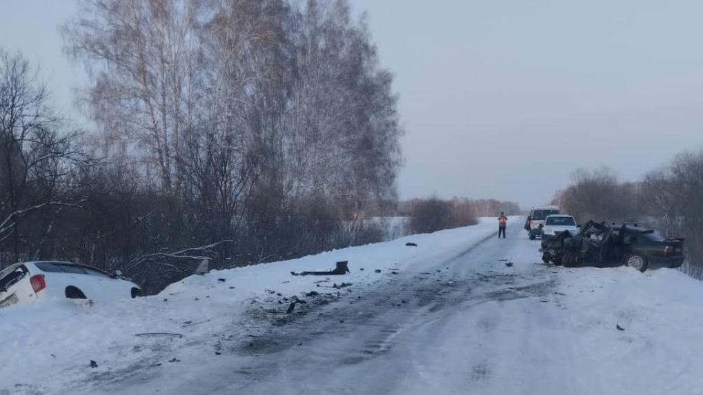 Одна погибла, трое пострадали — под Новосибирском произошло жёсткое ДТП