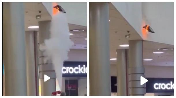 Пожар в ТРЦ «Сибирский Молл» в Новосибирске: эвакуированы посетители