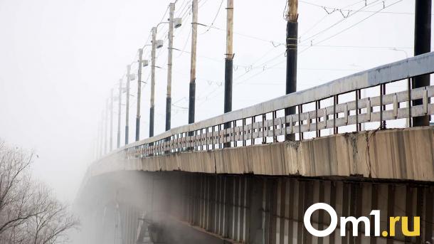 Ремонт моста 60 лет ВЛКСМ в Омске выполнен на 20 %