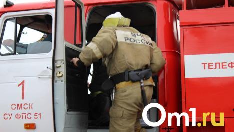 Омские пожарные спасли женщину-инвалида из огня в жилом доме