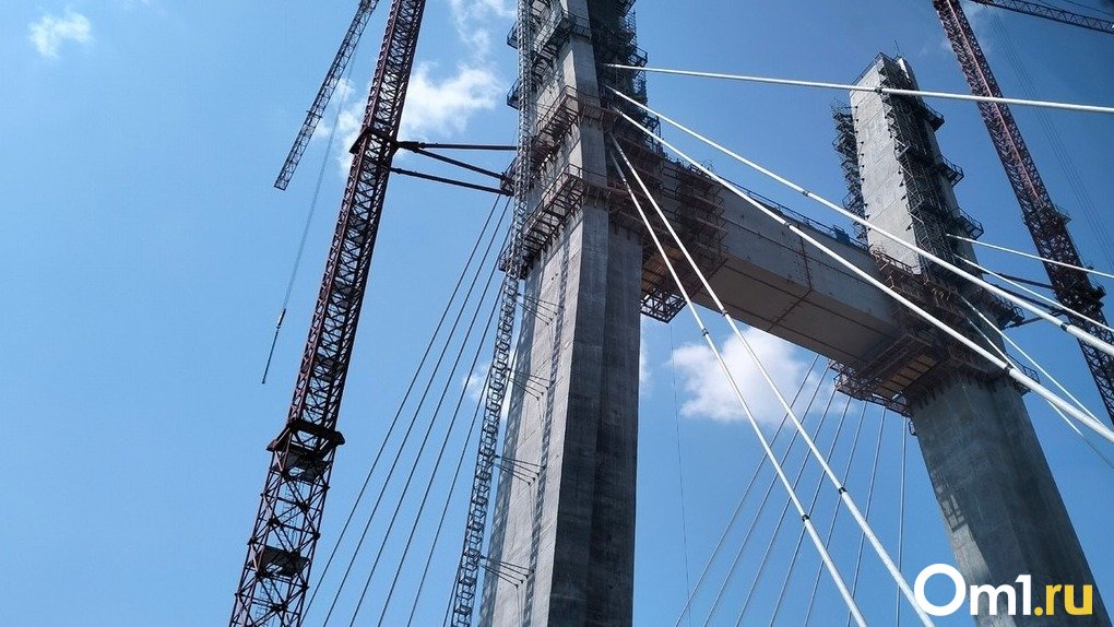 Четвёртый мост через Обь в Новосибирске готов на 85%