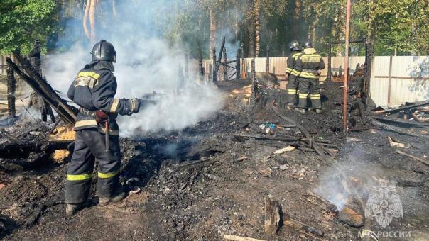 В Новосибирске в пожаре погиб 11-летний ребёнок